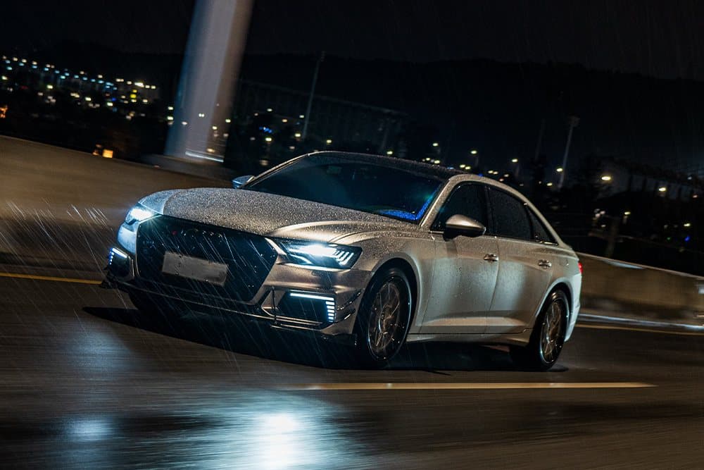 Audi A6L с тормозами SAVANINI