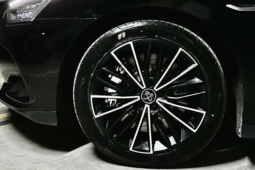 BYD Han с тормозами SAVANINI