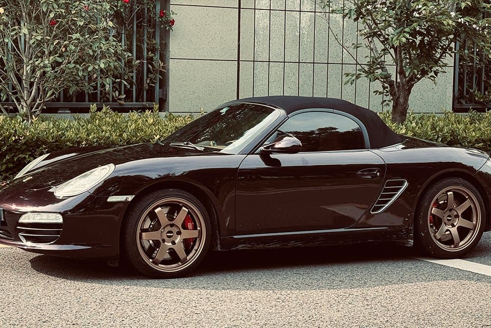 Porsche Boxster с тормозами SAVANINI