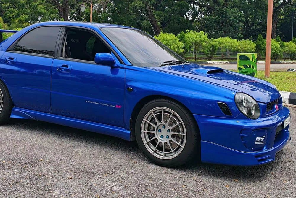 Subaru Impreza с тормозами SAVANINI