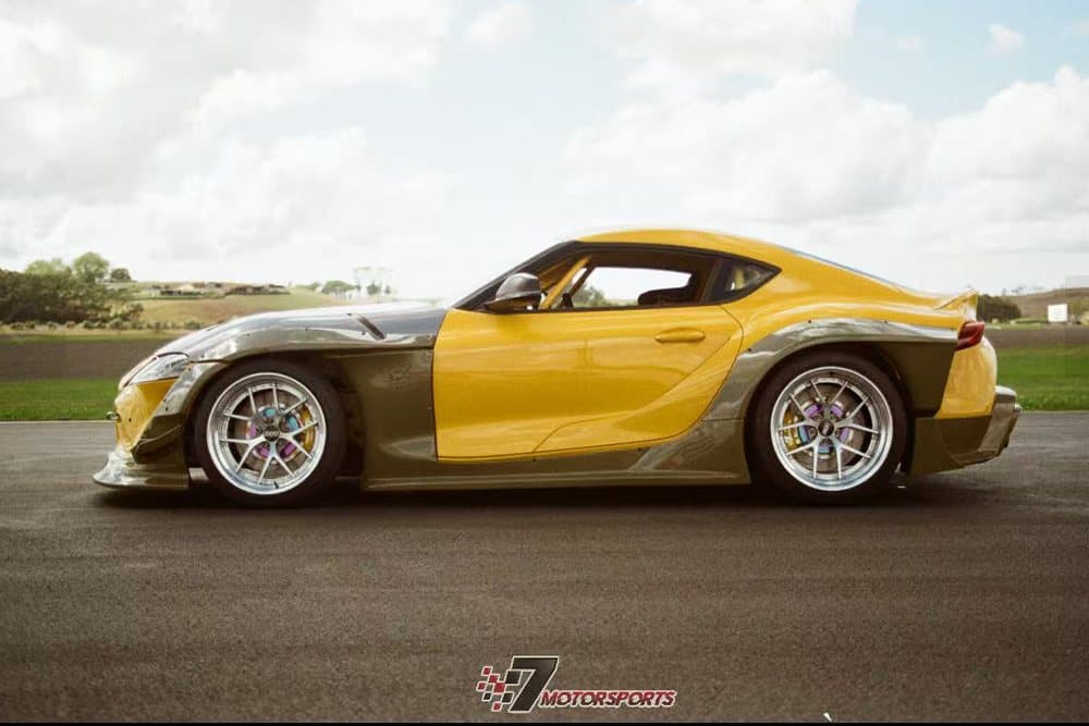 Toyota Supra с тормозами SAVANINI